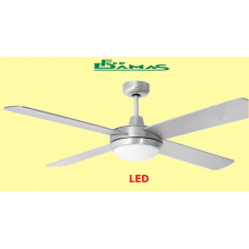 VENTILATORE A SOFFITTO CON LUCE LED MODELLO "ST. BARTH LED" 